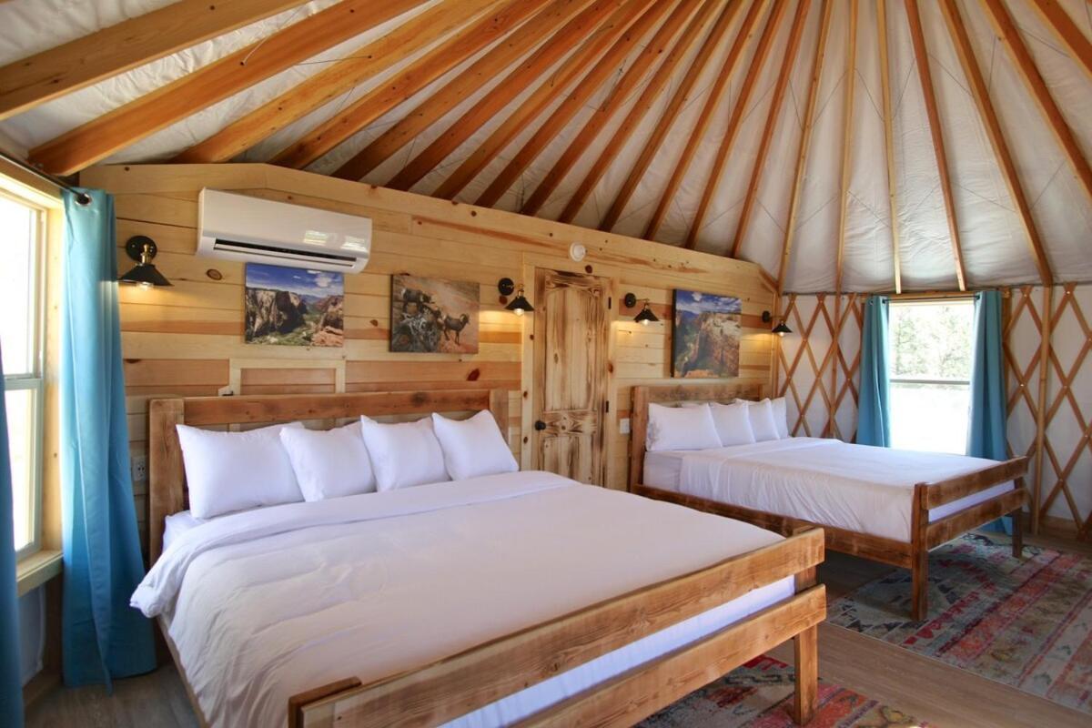 Yurt Overlook #7 With Ac And Private Bath 2 Kings Villa ออร์เดอร์วิลล์ ภายนอก รูปภาพ